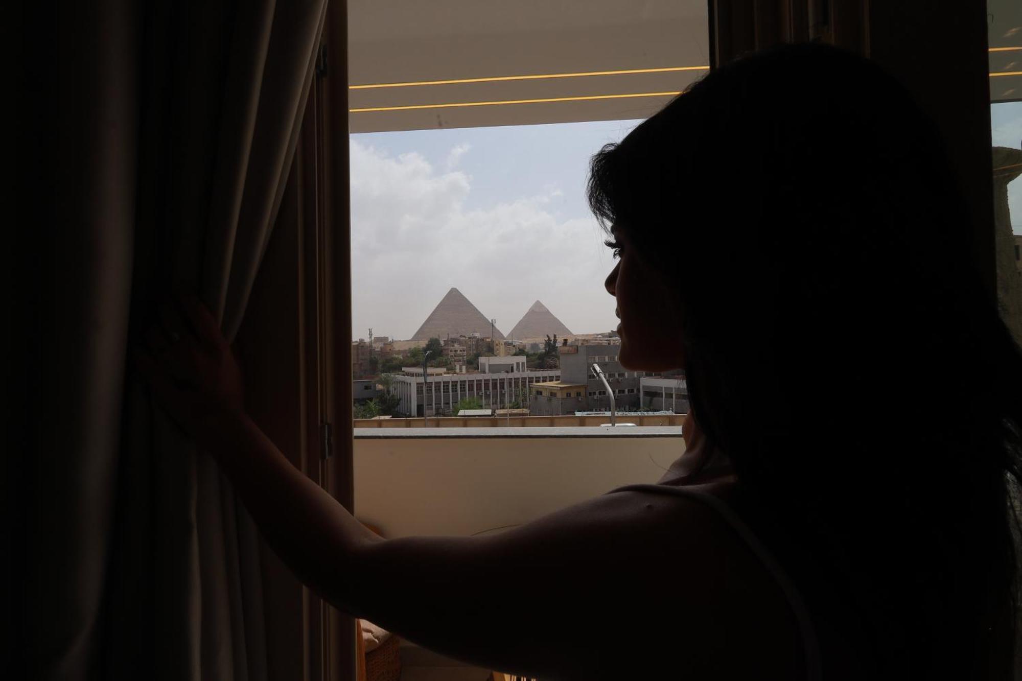 The Muse Pyramids Inn Kafret el-Gabal 外观 照片