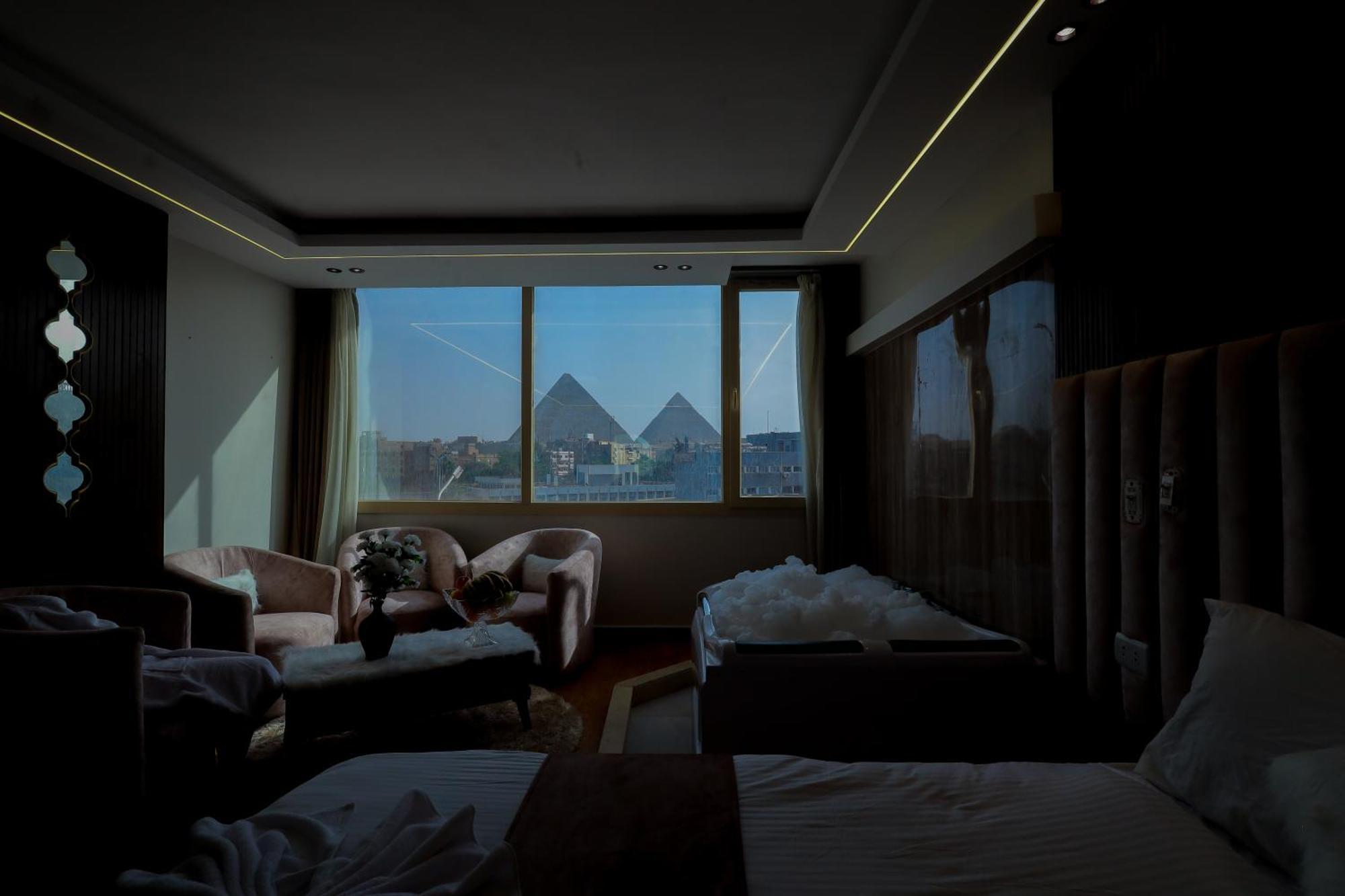 The Muse Pyramids Inn Kafret el-Gabal 外观 照片