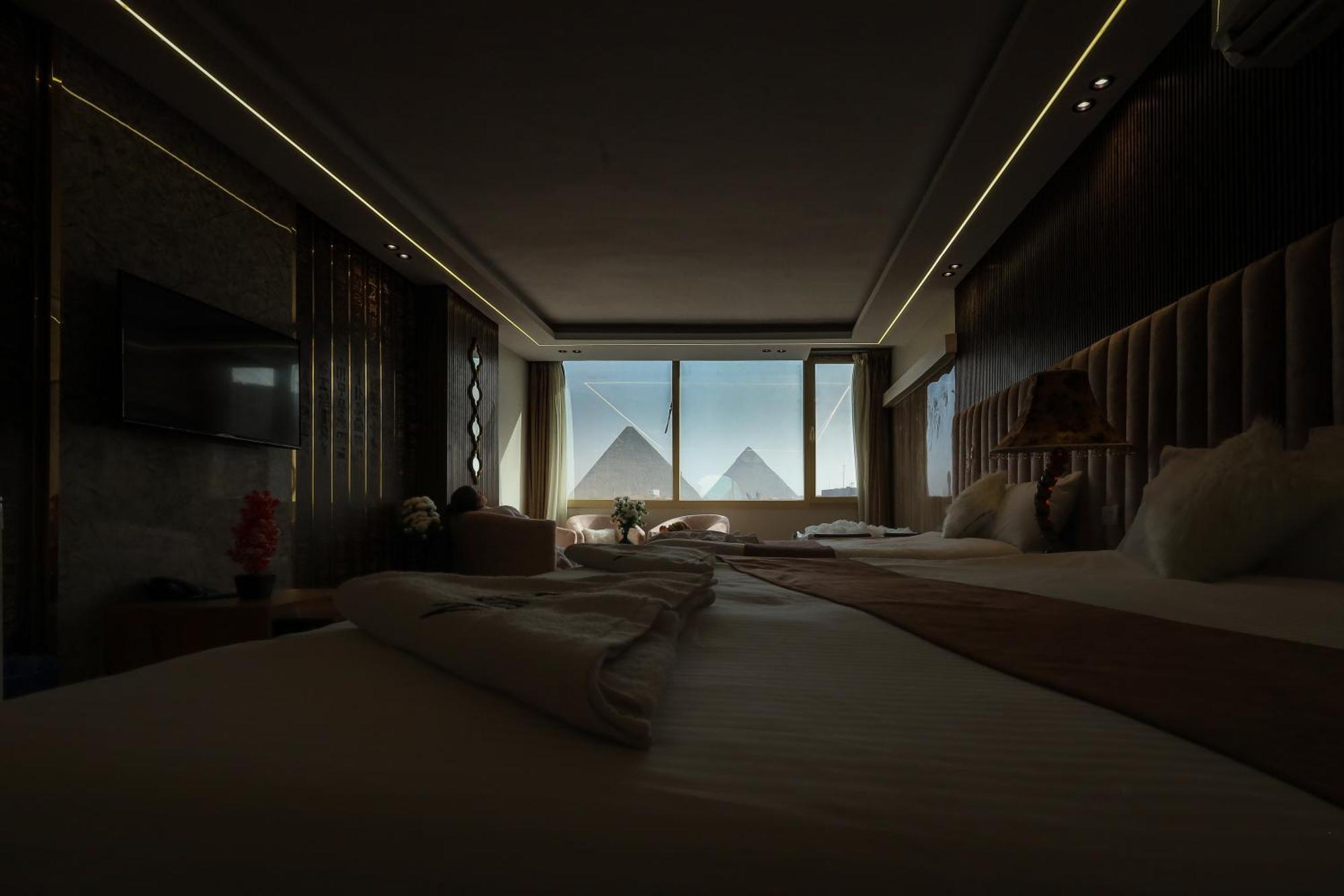 The Muse Pyramids Inn Kafret el-Gabal 外观 照片