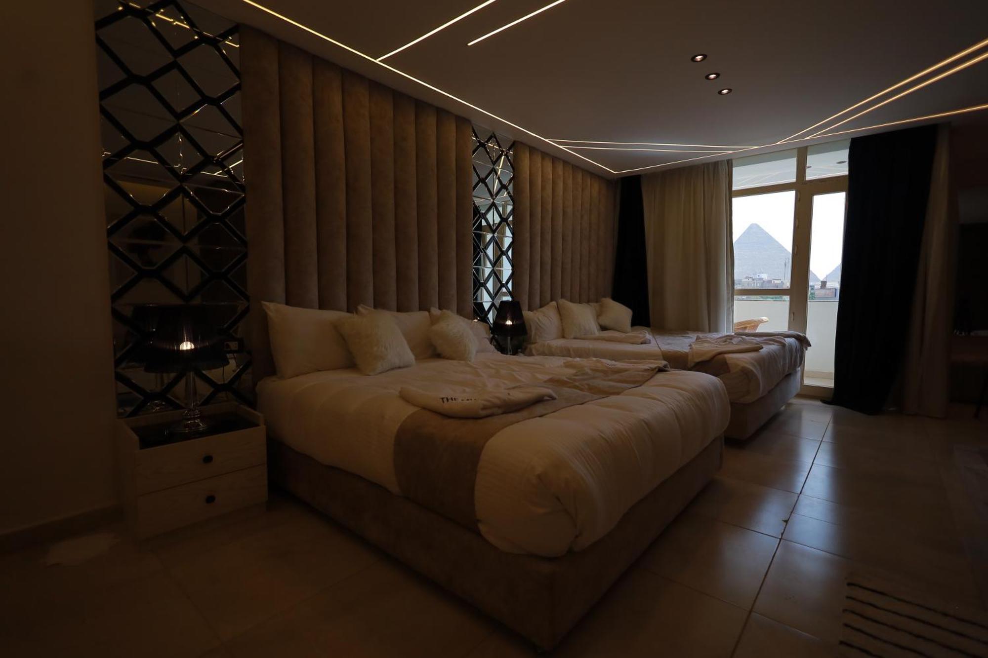 The Muse Pyramids Inn Kafret el-Gabal 外观 照片