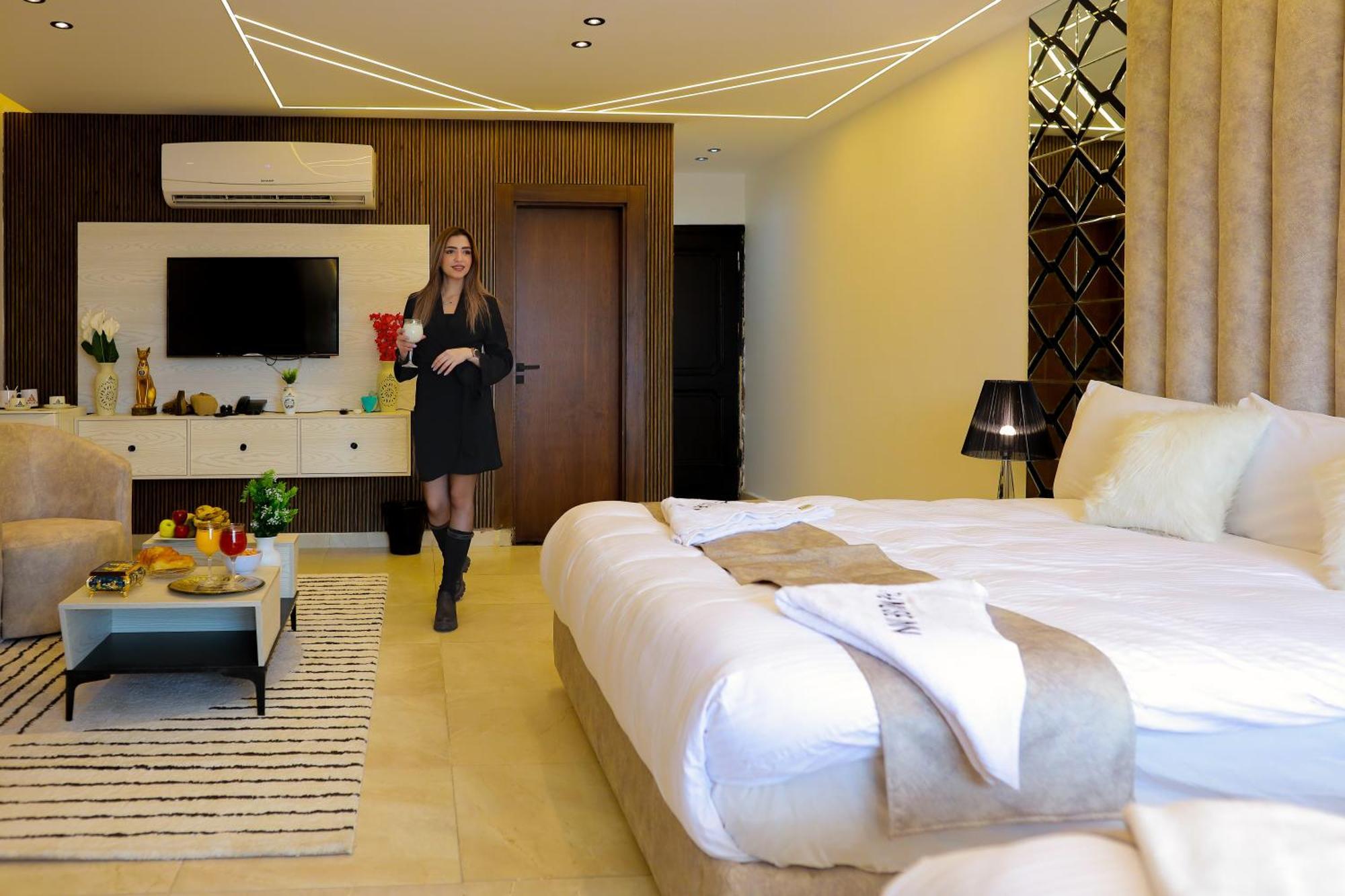 The Muse Pyramids Inn Kafret el-Gabal 外观 照片