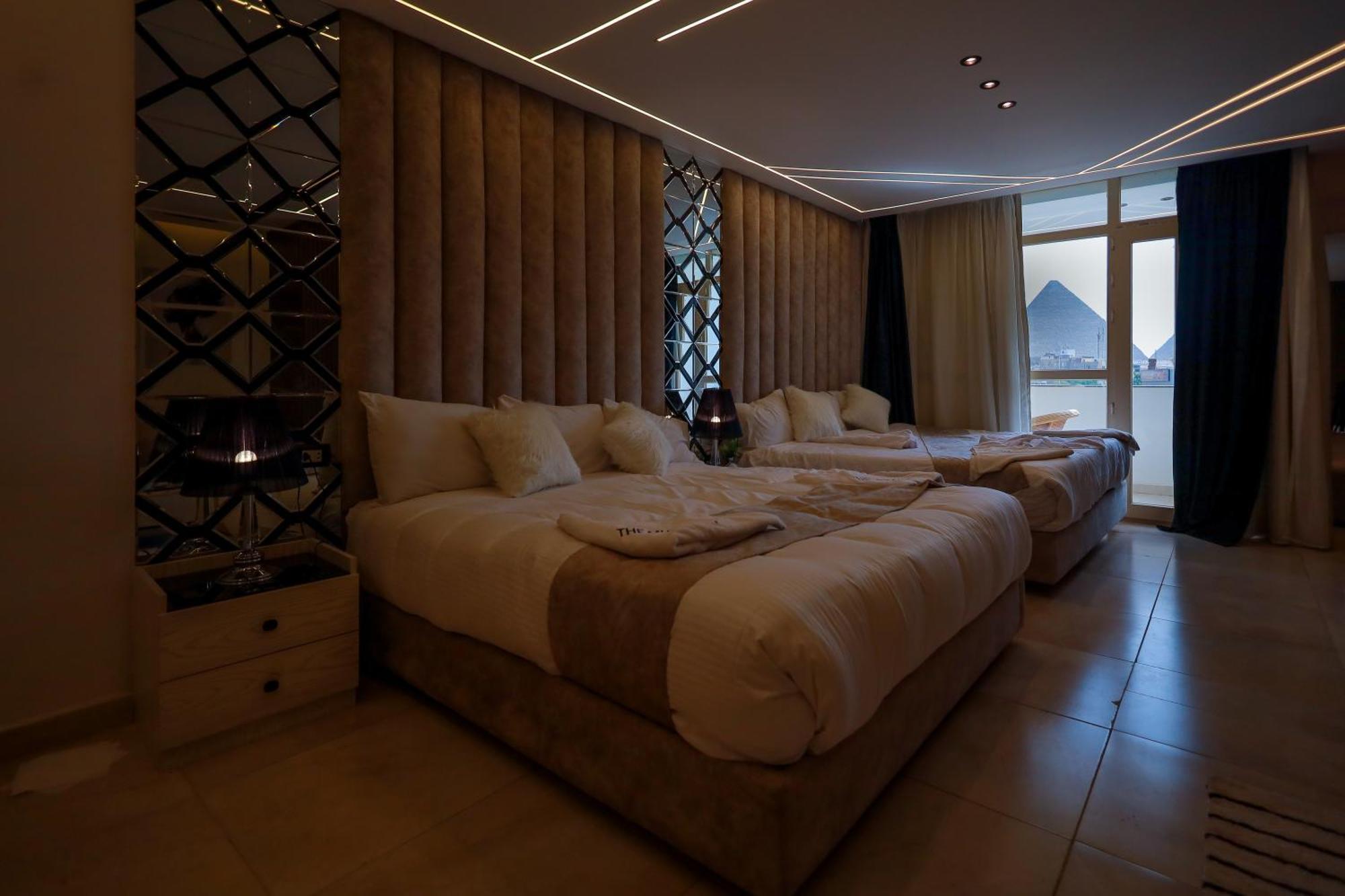 The Muse Pyramids Inn Kafret el-Gabal 外观 照片