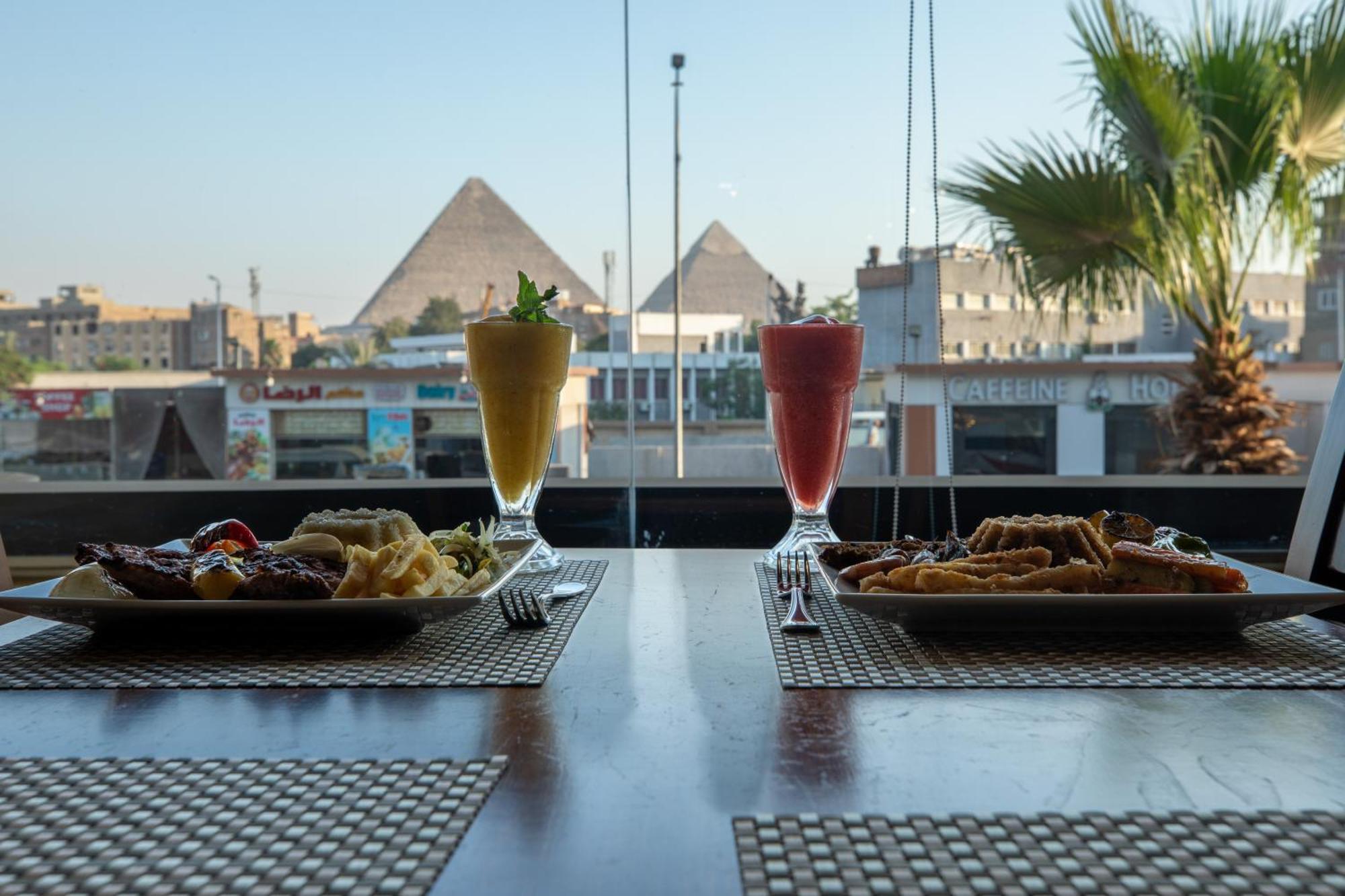 The Muse Pyramids Inn Kafret el-Gabal 外观 照片